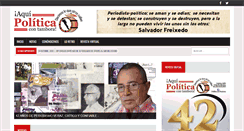 Desktop Screenshot of politicacontambora.com